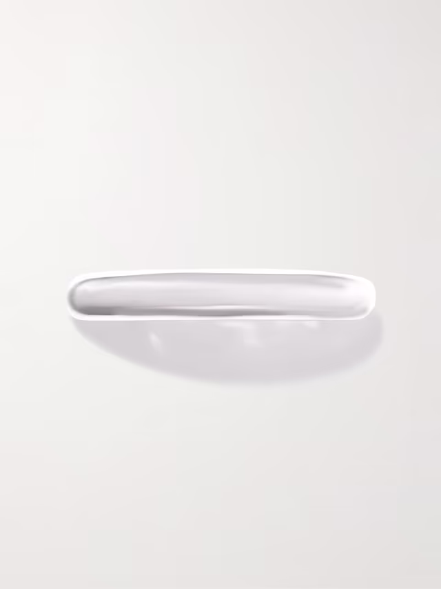 The Molly silver-plated hair clip