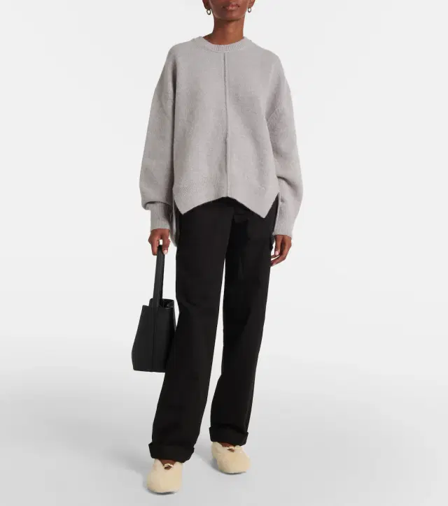 Alternative view of Tee shearling Mary Jane flats