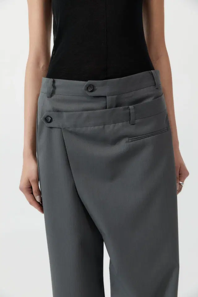 Alternative view of Deconstructed Waist Pants