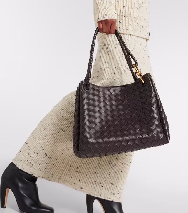 Alternative view of Parachute Large leather shoulder bag