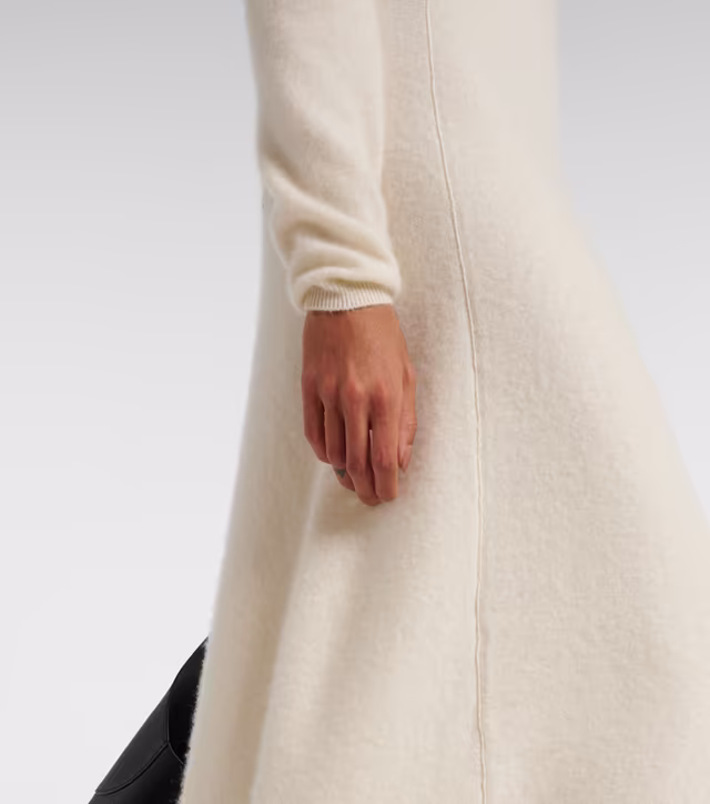 Alternative view of Alpe cashmere midi dress
