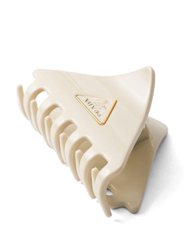 Alternative view of Logo-appliqué hair clip